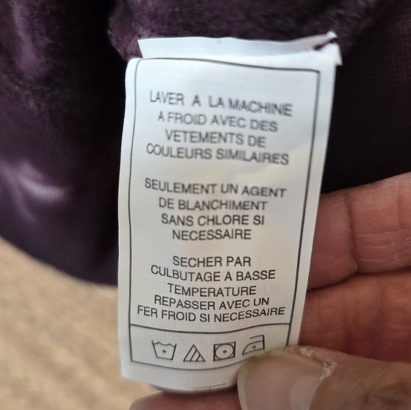 Zine Hello Kitty Hoodie Youth Sweatshirt Tie Dye  Purple Multicolor Large School - Picture 9 of 14